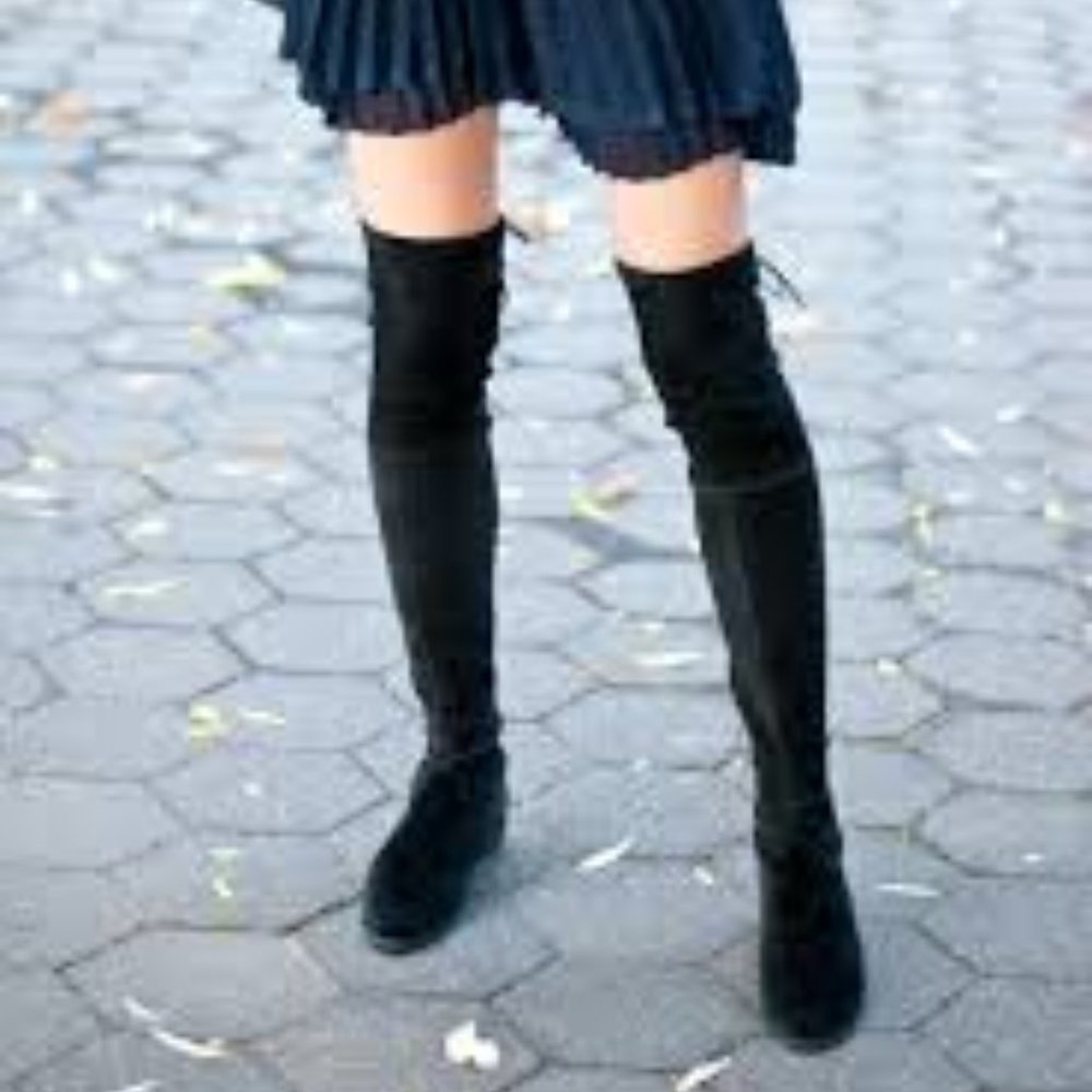 Stuart Weitzman OTK sz 8 lowland suede boots